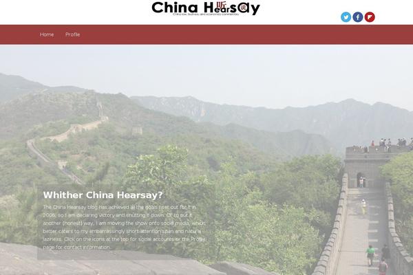 chinahearsay.com site used Superb Lite