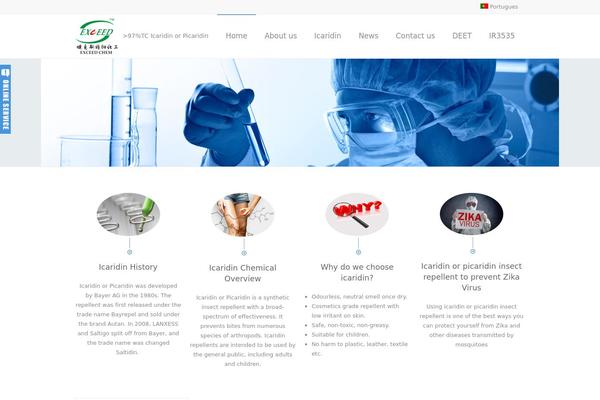 Site using WPFront Scroll Top plugin