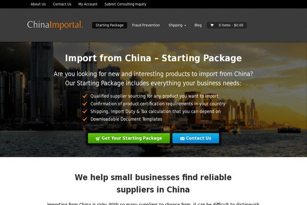 Storefront Child theme site design template sample