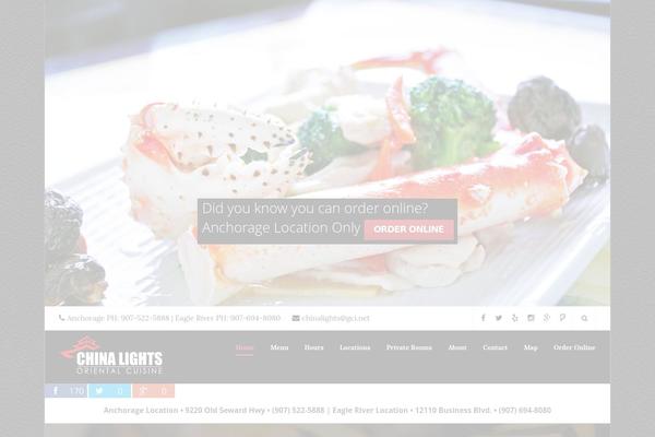 Pronto theme site design template sample
