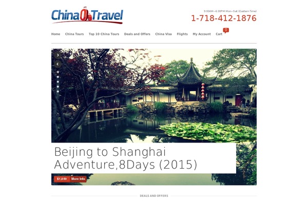 chinaotravel.com site used Kiosk
