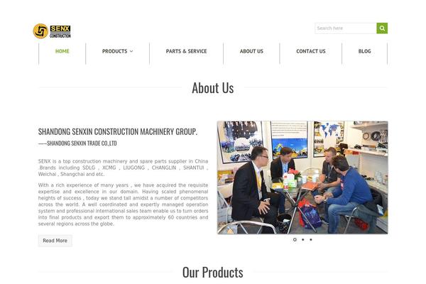 Venedor theme site design template sample