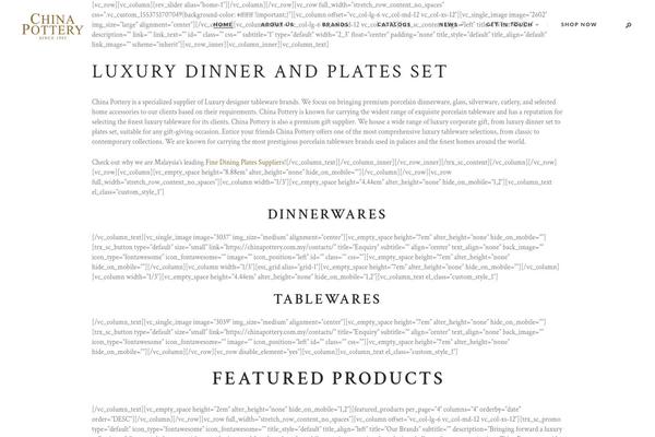 Custom-made theme site design template sample