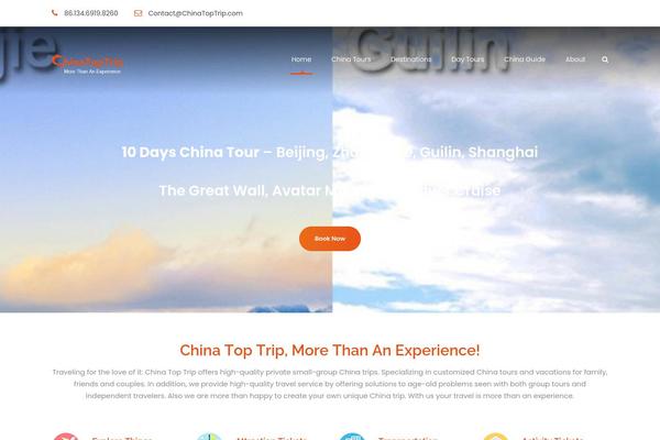 Traveltour-child theme site design template sample