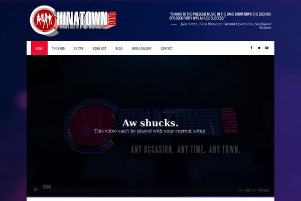 IronBand theme site design template sample