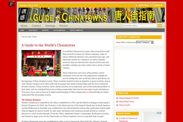 Lifestyle theme site design template sample