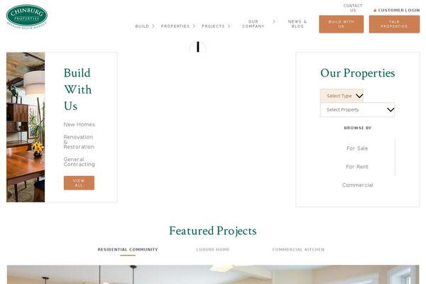 chinburg WordPress theme, websites list used chinburg theme chinburg theme websites examples
