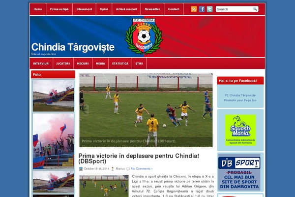 Football Club theme site design template sample