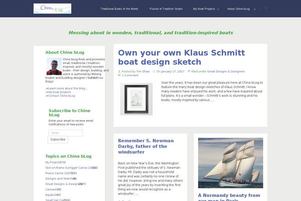 Enlightenment theme site design template sample