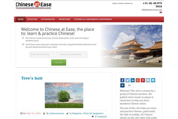 EDU theme site design template sample