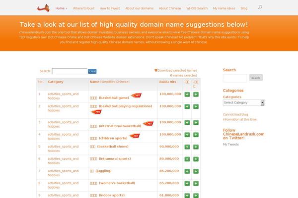 Divichild theme site design template sample