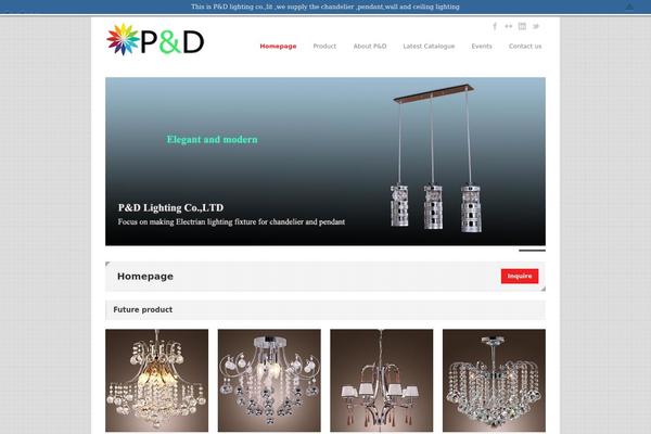 Goodspace theme site design template sample