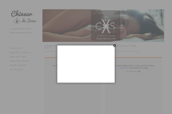 Nordic theme site design template sample