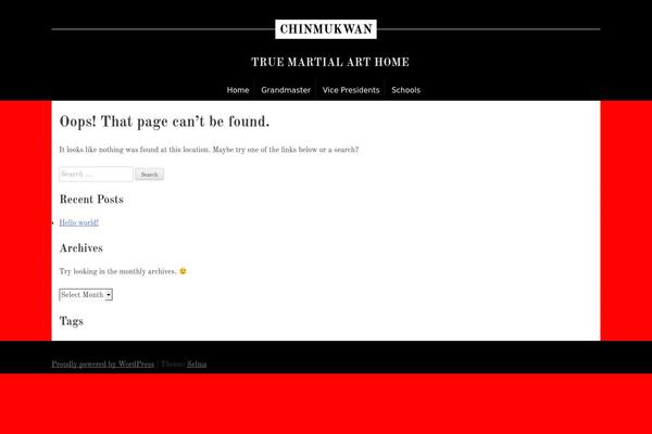 chinmukwan.com site used Selma