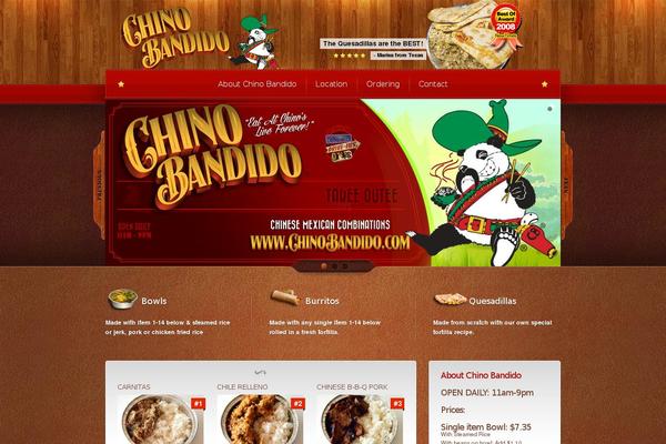 Bordeaux theme site design template sample
