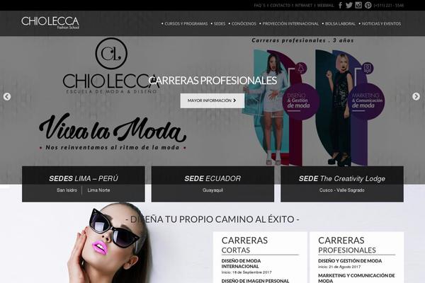 chiolecca theme websites examples