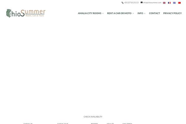 Divi Child theme site design template sample