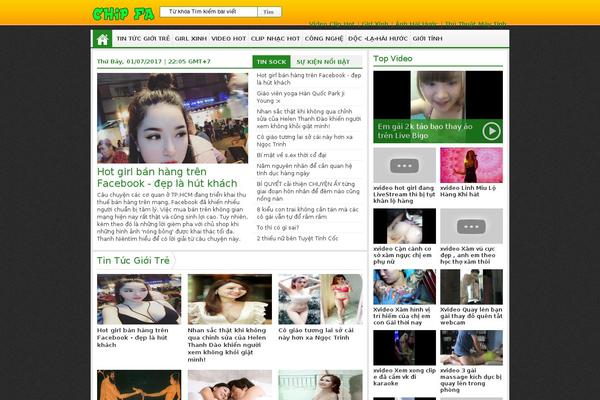 FashionPro theme site design template sample