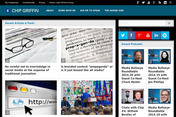 Site using Social-warfare plugin