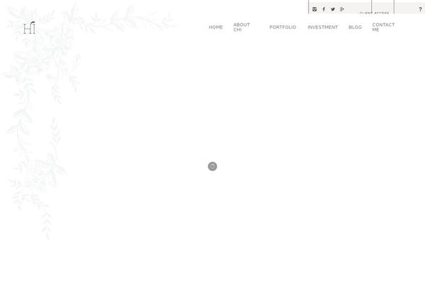 Site using Really Simple Share plugin