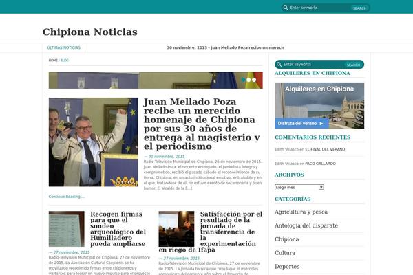 FastNews Light theme site design template sample