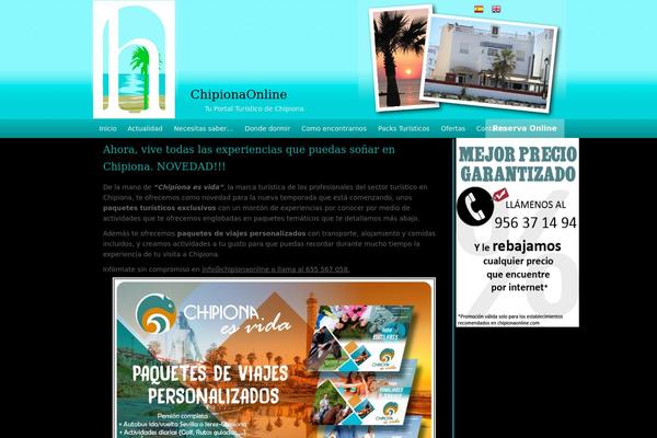 chipionaonline.com site used Travelaround