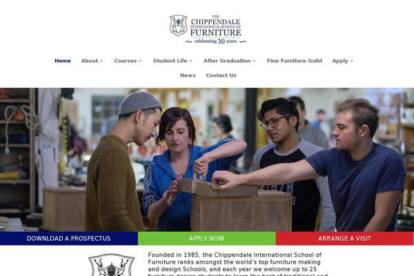 chippendaleschool.com site used Unibody