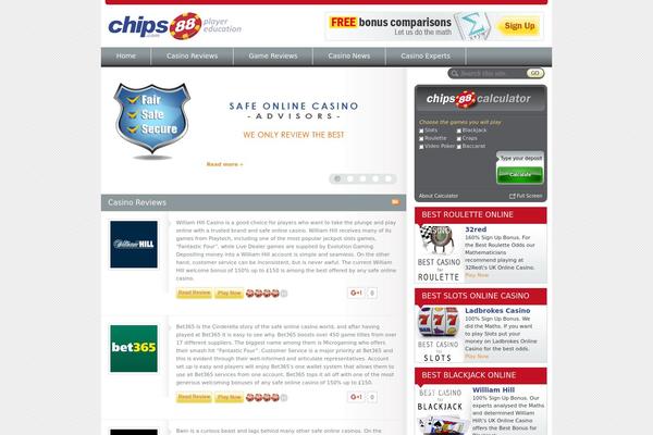 Daily theme site design template sample