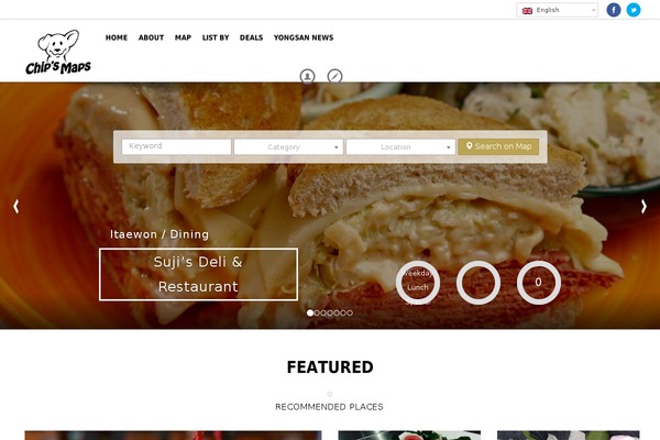 Javo Directory theme site design template sample