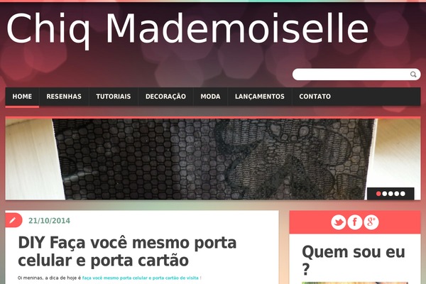 chiqmademoiselle.com site used Duena