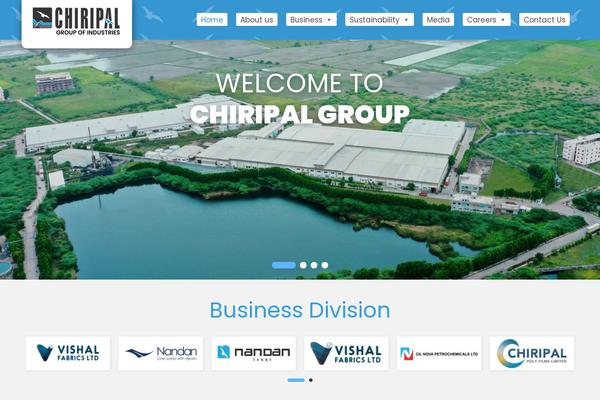 chiripalgroup.com site used Chiripal