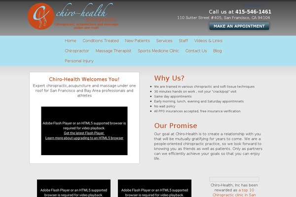 NANCY theme site design template sample