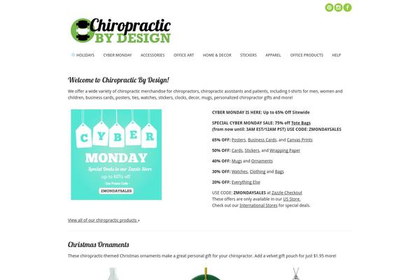 Fruitful theme site design template sample