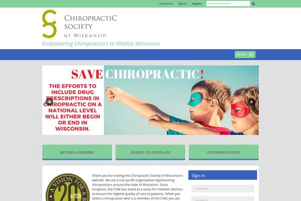 Site using Calpress-pro plugin