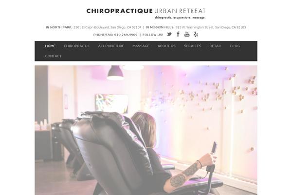 Avada Child theme site design template sample