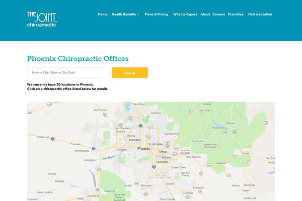 chiropractorphoenix-thejoint.com site used Thejoint2