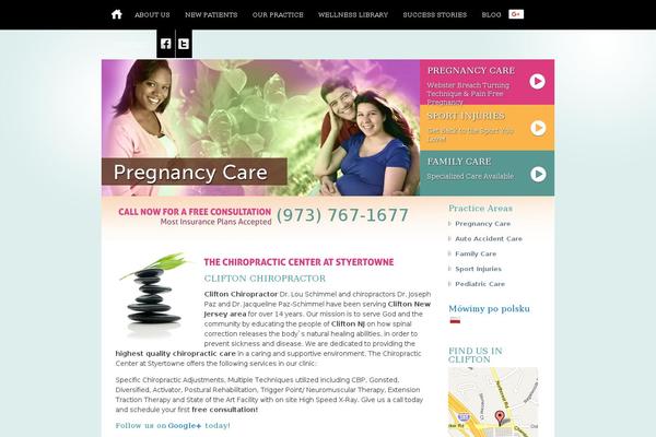 chiropractorsclifton.com site used Clifton