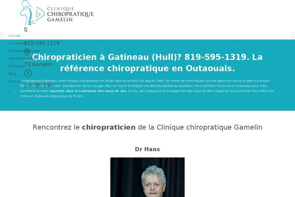 Impreza theme site design template sample