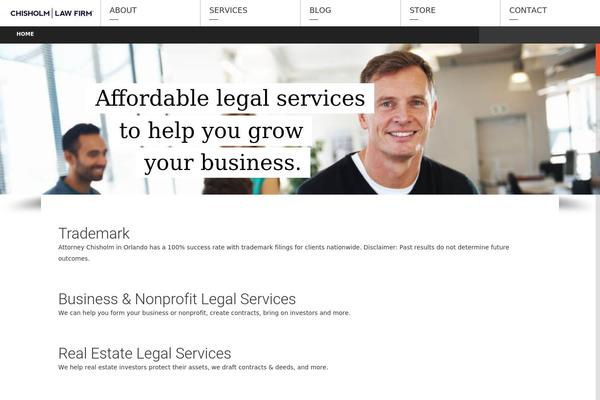 Portal theme site design template sample
