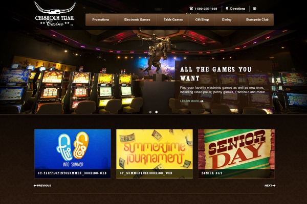 Chickasaw theme site design template sample