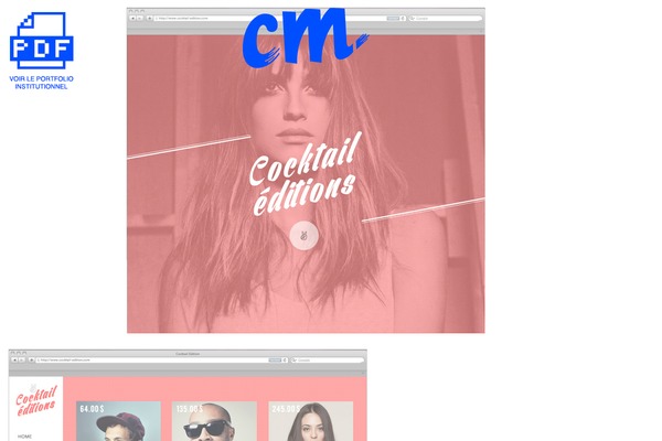 Chloé theme site design template sample