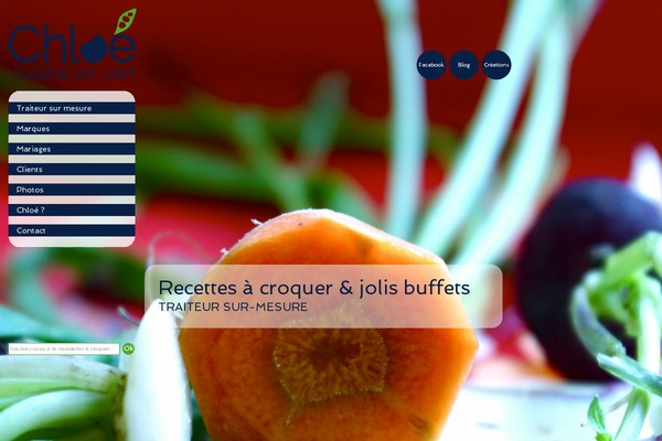 Chloé theme site design template sample