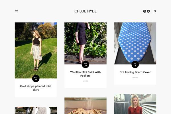 Adelle theme site design template sample
