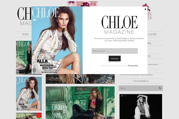 Ultra Mag theme site design template sample