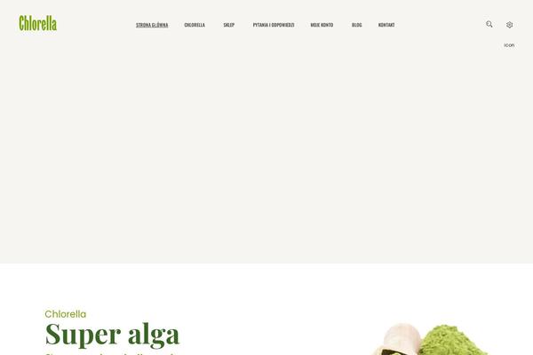 chlorella.pl site used Naturecircle