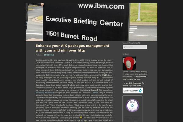 chmod666.org site used Twentyeleven-modified