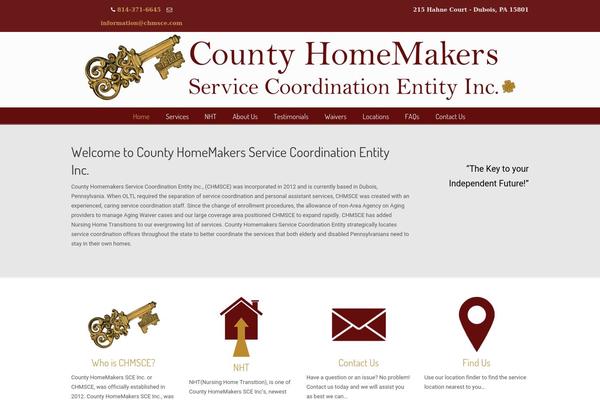 chmsce.com site used Demo