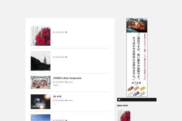 Stinger6 theme site design template sample
