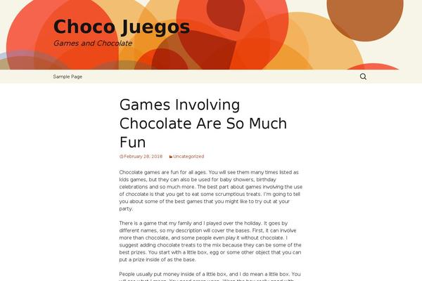 chocojuegos.com site used Twenty Thirteen