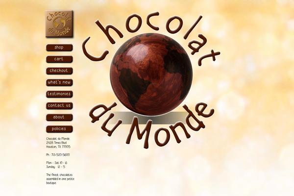 Choco theme site design template sample